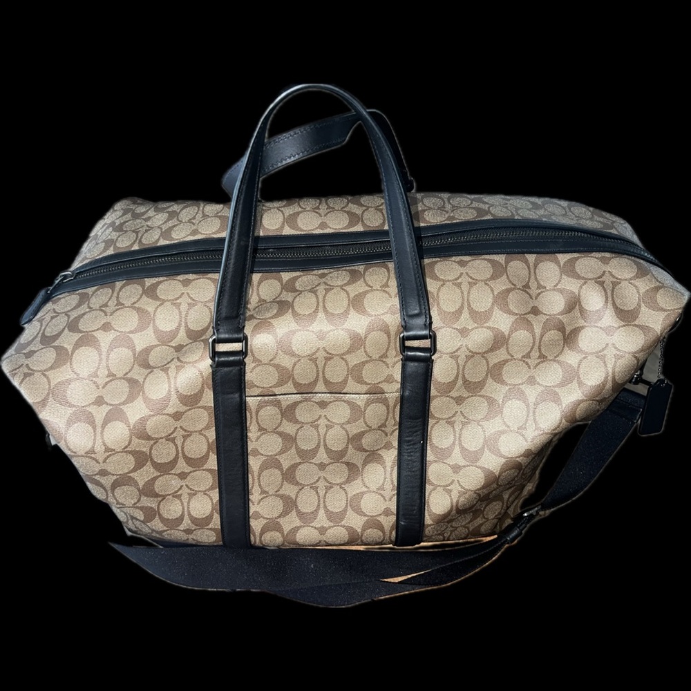 Trekker bag in signature canvas